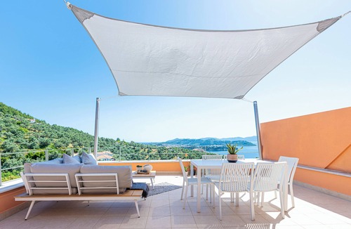 Agia Paraskevi Villa | 2B Luxurious Villa Io, With Private Pool And Stunningt Sea Views