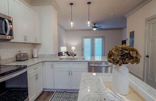 South Nashville Villa | 2bd/2bth Walk to Geodis Park! #C