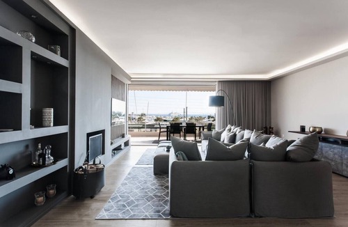Glyfada Apartment | 2BD Beachfront Apartment Athens Riviera by TheOlon