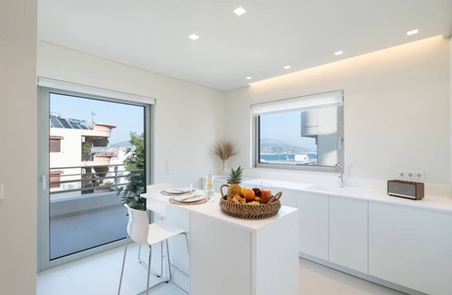 Varkiza Apartment | 2BD Boho Sea View Apartment by The Olon