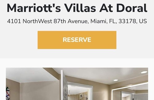 Buena Vista Resort | 2Bdrm, 2 Bathroom villa for a perfect family or friends vacation at Doral Miami