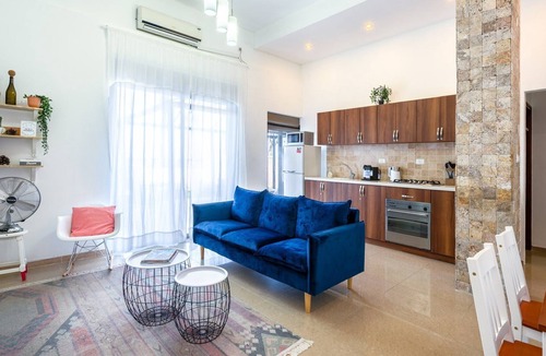 Haifa Apartment | 2Bdrm beatiful apartment on Bat Galim Beach - Best Location in Haifa!