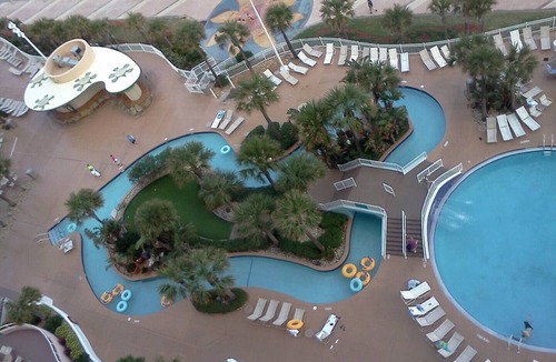 Seabreeze Historic District Resort | 2Bed 2Bath Sleeps 8 Wyndham Ocean Walk Full Kitchen Balcony Oceanfront View