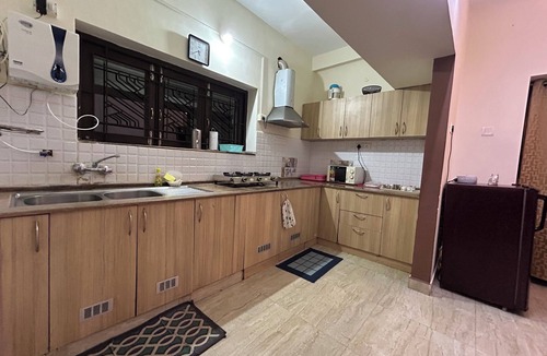 Covelong Beach Apartment | 2BHK rooms for family and friends at Kovalam with nearby backwater and beach.