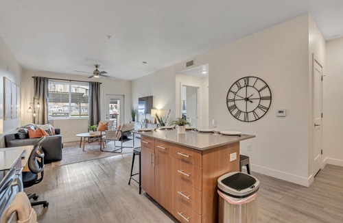 Clearfield Apartment | 2BR Apartment with Pool, Hot Tub and Fitness Center Near Davis Conference Center