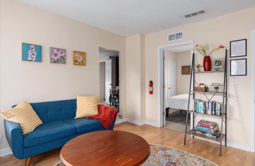 Corcoran Apartment | 2BR Apartment with Private Office Near Downtown - Dahlia