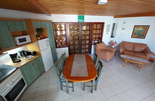 Tarajalillo House | 2BR Bungalow with Sunny Private Terrace Secure Bike/Board Storage