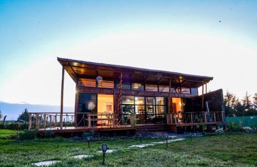 Nyeri County Cabin | 2BR Forest Cabin, Jacuzzi, Fireplace & Mt Kenya Views