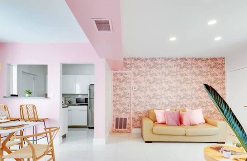 Hollywood South Central Beach Apartment | 2BR Loft with Views | Step To Beach