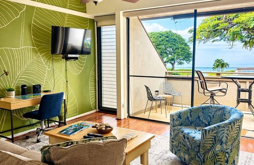 Kihei Condo | 2BR Oceanview Family Favorite! Beach, Pool, Hot Tub, AC! Whale Season Views!
