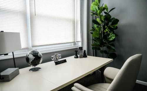 Belmont Cragin Apartment | 2BR w/Workspace - Coffee Bar - Near Transit