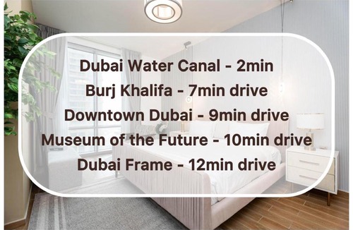 Business Bay Apartment | 2BR Waterfront Apartment Nr Downtown