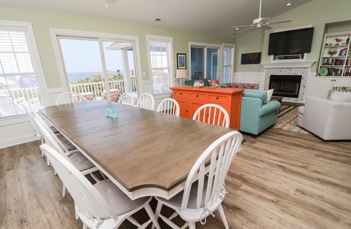 Emerald Isle House | 2nd Row Duplex with elevator, views, community pool, and direct beach access.