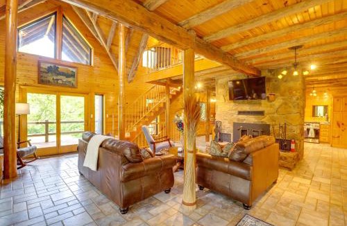 Harrison House | 3,000 Sq Ft + Game Room: Ozarks Serenity Cabin!