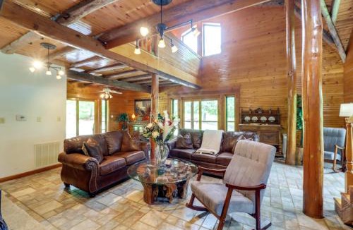 Harrison House | 3,000 Sq Ft + Game Room: Ozarks Serenity Cabin!