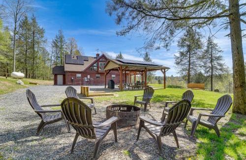 Benezette House | 3-Acre Benezette Cabin: Hot Tub, Grill & Mtn View