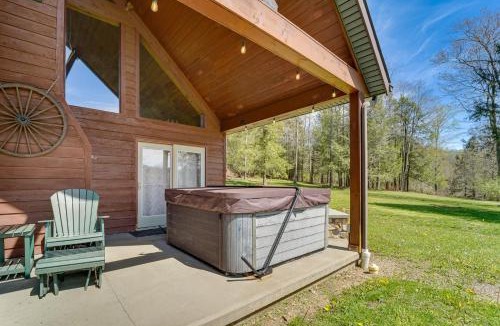 Benezette House | 3-Acre Benezette Cabin: Hot Tub, Grill & Mtn View