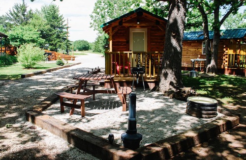 Neal Cabin | #3 - Amish Built Log Cabin Fishing Hunting Camping Cabin