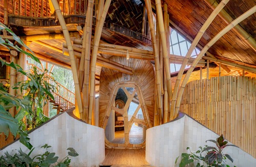 Klungkung Villa | 3 Bdr - The Dream Cliffside Bamboo Villa By Avana