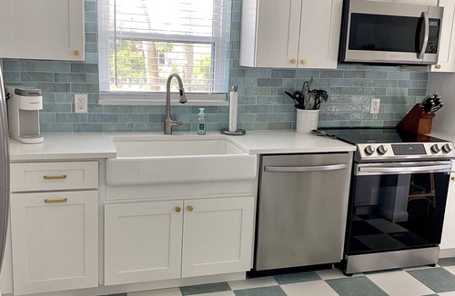 Atlantic Shores House | 3 bed/3bath pool home, one block from beach