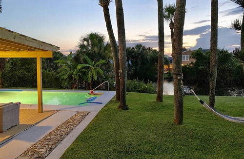 Atlantic Shores House | 3 bed/3bath pool home, one block from beach