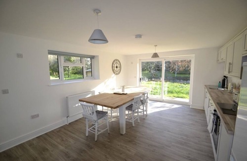 Shipley House | 3 bed converted chapel with lake view