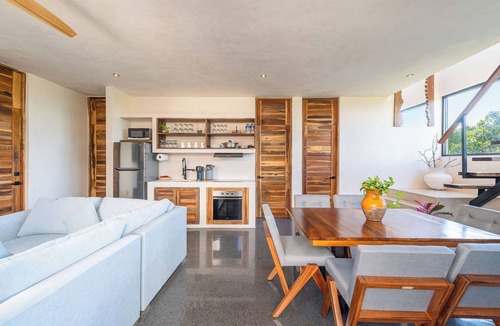 Tulum Apartment | 3-Bed Panoramic Penthouse Private Rooftop Pool Terrace Jetted Dip Pool