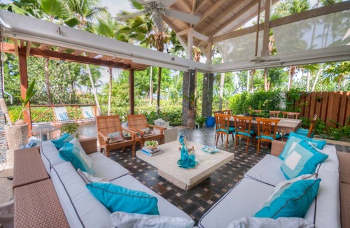 Las Terrenas House | 3 Bedroom, 3.5 Bathroom, Beachfront Luxurious Private Townhouse, family-friendly