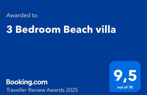 La Iglesia Villa | 3 Bedroom Beach Villa - Generator - Washer