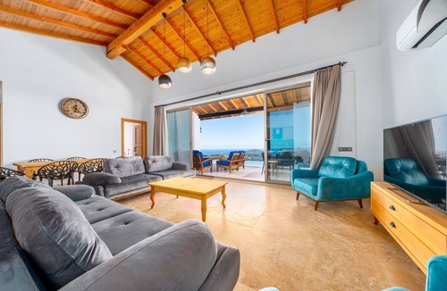 Kas Villa | 3 Bedroom, Uninterrupted Sea View Villa