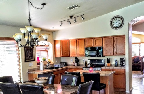 Maricopa House | 3 Br + Den 2000 Sq Ft Bungalow ***Heated Pool With A Slide***
