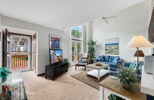 Pine Knoll Shores House | 3 BR Oceanfront Townhome - Remodeled Kitchen & Baths, Views Pool WiFi