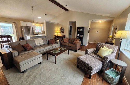 Jacksonville House | 3 BR, Pet Friendly, Covered Outdoor Patio, Sweet Kitchen, Easy, Central Location