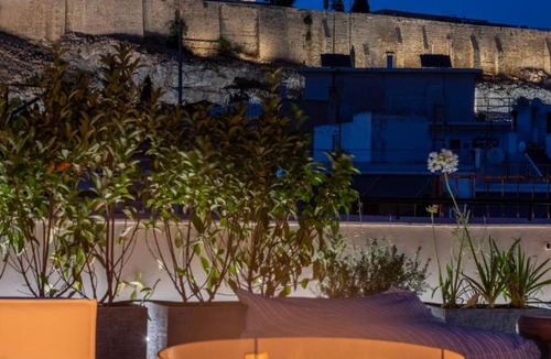 Anafiotika Apartment | 3 Level Acropolis Penthouse with Roof Garden Oasis