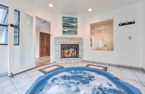 Cedar Glen Cottage | 3-level Luxe Home w/Spa, AC, Game Room & Theater!