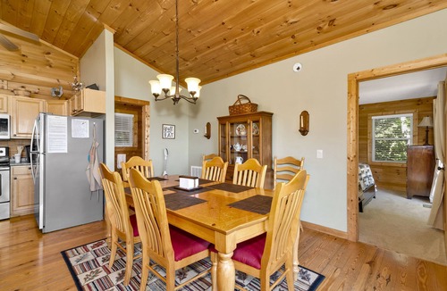 Settlers Ridge House | 3 Master Suites - Long Mountain Views Every Room - Gated - Fire Pit - Fire Place