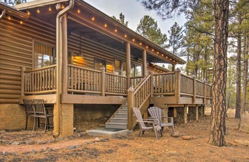Torreon House | 3 Mi to Golf Course: Show Low Escape w/Fire Pit