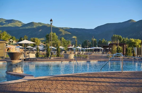 Midway Hotel | 3 Modern units w/Hot spring access, Outdoor pool & Sports facilities!