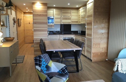 Orcieres-Merlette Apartment | 3 P. Spacious Completely renovated. Breathtaking view - Ski on foot 50 m