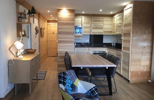 Orcieres-Merlette Apartment | 3 P. Spacious Completely renovated. Breathtaking view - Ski on foot 50 m