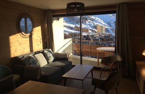 Orcieres-Merlette Apartment | 3 P. Spacious Completely renovated. Breathtaking view - Ski on foot 50 m