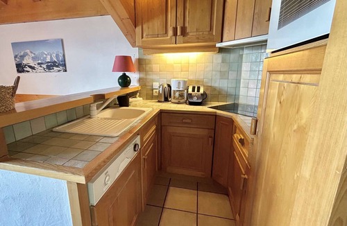 Combloux Apartment | 3-Room Apartment + Mezzanine, Sleeps 7, Mont-Blanc View, Parking