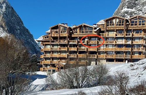 Val-d'Isere Apartment | 3 treated and sunny rooms in quiet residence, amazing mountain view