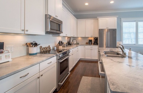 Lakeside at Blue Mountain Beach House | 30A! Private, Heated Pool, just steps to the Beach!