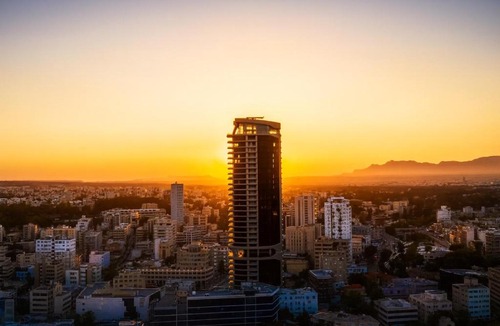 City Centre Apartment | 360 Nicosia Heights, Gym & Pool