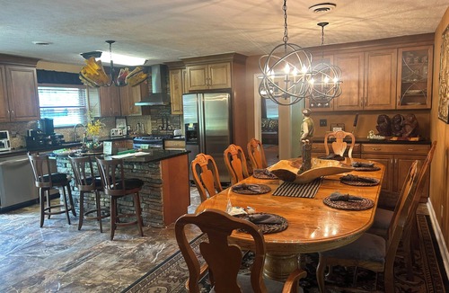North Augusta House | 3600 sq ft. Backyard oasis!hot tub, pool,outdoor kitchen,4 BR 3 baths, plus half