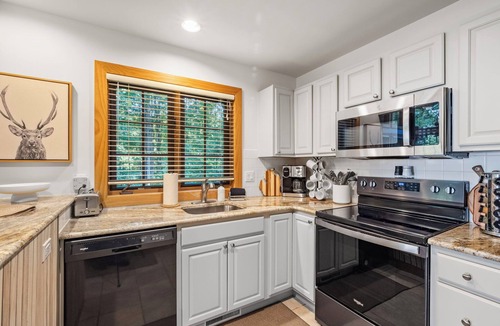Boyne Falls Condo | 376 Disciples Village | Game Room | Fireplace | Walking Distance to Slopes!