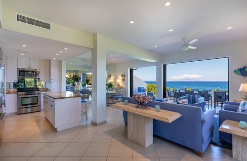Wailea Condo | 3BD Oceanfront - Great for Families | Makena Surf F112