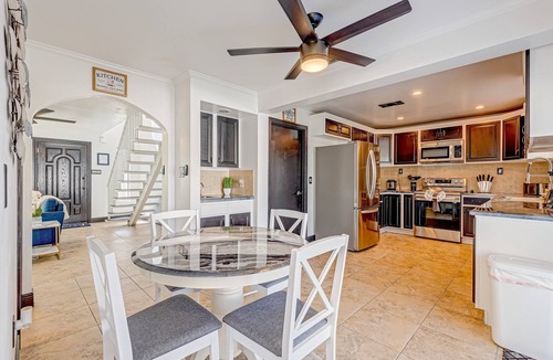 Indialantic House | 3BR/2.5BA Indialantic Duplex: Dog-Friendly Fenced Yard, Walk to Paradise Beach & Private Balcony