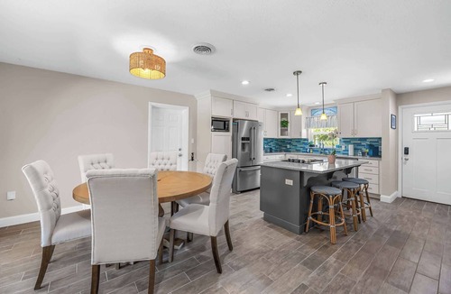 Seacoast Shores House | 3BR home w/pool & BBQ grill